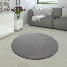 Paco Home Rabbit 780 Fellteppich 200 cm anthrazit
