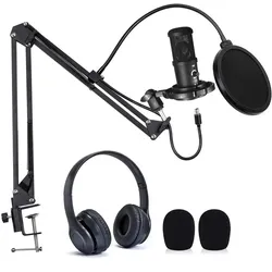 Easypix 62021 Mikrofon Schwarz Studio-Mikrofon