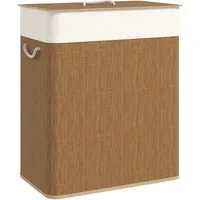 Homcom Wäschekorb Bambus