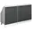 Unterschrank R-Line x x 81 6 Grau/Weiß