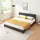 Corium Albacete 180 x 200 cm Schwarz