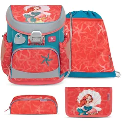 Rucksack Mini-Fit ergonomisches Schulranzen-Set 4-teilig  "Sea Queen"