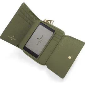 lazarotti Bologna Leather Geldbörse Damen grün