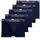 Ralph Lauren Boxershorts einfarbig marineblau M 5er Pack