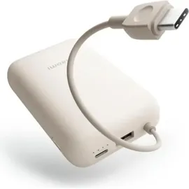 Xiaomi 22.5W Power Bank incl. Integriertem Kabel 10000mAh, beige - Rosa