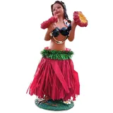 Hang Loose Wackel Hula Figur Tiki Mädchen Wackelfigur Wackeldackel Aloha Hawaii (11,5cm)