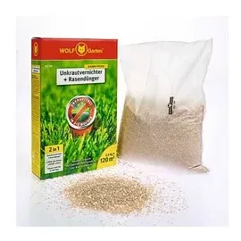 WOLF-Garten SQ 120 Unkrautvernichter plus Rasendünger 2,4 kg