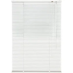 Jalousie LIEDECO "Aluminium-Jalousie" Gr. 47, weiß, B:240cm H:220cm, Jalousien, Aluminium