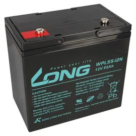 KungLong Ersatzakku für Sterling S425 2x 12V (24V) 55Ah Zyklenfest AGM Long
