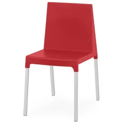 20er-Pack INCA-Terrassenstühle Rubinrot