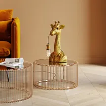 Kare DESIGN Tischleuchte Giraffe Kunststoff