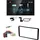 Kenwood DMX-125DAB USB Bluetooth MP3 DAB+ Einbauset für Suzuki Jimny FJ