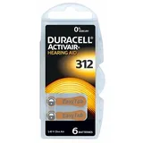Typ 312 PR41 Duracell Hörgerätebatterien 1,45 V - Braun - 300 Stück 50 x 6er Ver...