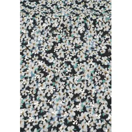 HARPA Modeschal HARPA "PEPPER", Damen, schwarz, goldfarben, Viskose, bedruckt, geblümt, mehrfarbig, Modetücher, mit floralem Allover-Print und Metallic-Effekt