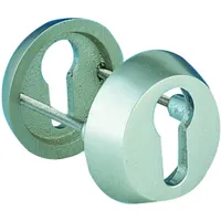 Alpertec Schutzrosette Ø 6,1 cm Aluminium silber