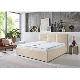 SUN GARDEN Durango Polsterbett Holzwerkstoff/Polyester - Weiß