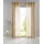 Yasmin 2er Set Ösengardinen HxB 245x140 cm Sand Transparent »Basel« Gardine Bleiband Store Vorhang, 20332TR2
