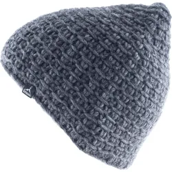 Wintermütze Nest Grob Strickmütze Unisex Beanie Mütze Alpaca Merino Wolle grau No Size