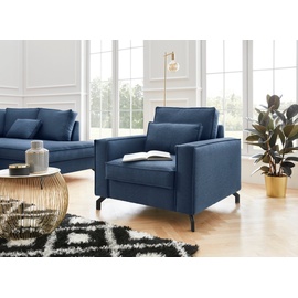 exxpo - sofa fashion Sessel »Daytona«, blau