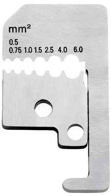 Messer für Abisolierzange 12 29 180 Spezial-Werkzeugstahl (WS) 0,5-6mm2