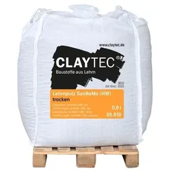 CLAYTEC Lehmputz SanReMo HW - 800 kg Big-Bag