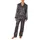 normann Langer Satin Pyjama Anthrazit 48/50