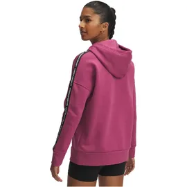 Under Armour Hoodie Fleece Fuchsia Dusk/White M