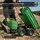 MIWEBA Dumper mit Kippfunktion und Traglast 300 kg rot