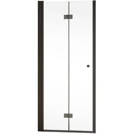 Schöner Wohnen Gretia Duschtür links 80 x 200 cm schwarz