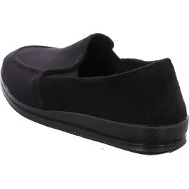 ROHDE Schuhe Herren Hausschuhe Wollfutter Lillestrom 2609, Größe:45 EU, Farbe:Schwarz - 45