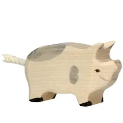HOLZTIGER Ferkel, gefleckt