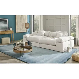Smart Big Sofa im modernem Cord Lianea ¦ beige ¦ Maße (cm): B: 260 H: 86 T: 133.0