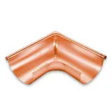 gromo Rinnenwinkel halbrund Kupfer Außeneck 90° Nenngröße 250 Ø 105mm