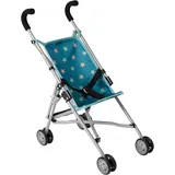 Bayer Chic 2000 - Puppenbuggy Roma, Mini-Buggy, Sternchen türkis