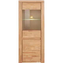 OTTO home Vitrine Burani 60 x 35 x 145 cm Braun