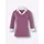 Sieh an! 2-in-1-Shirt in violett | Gr.: 40