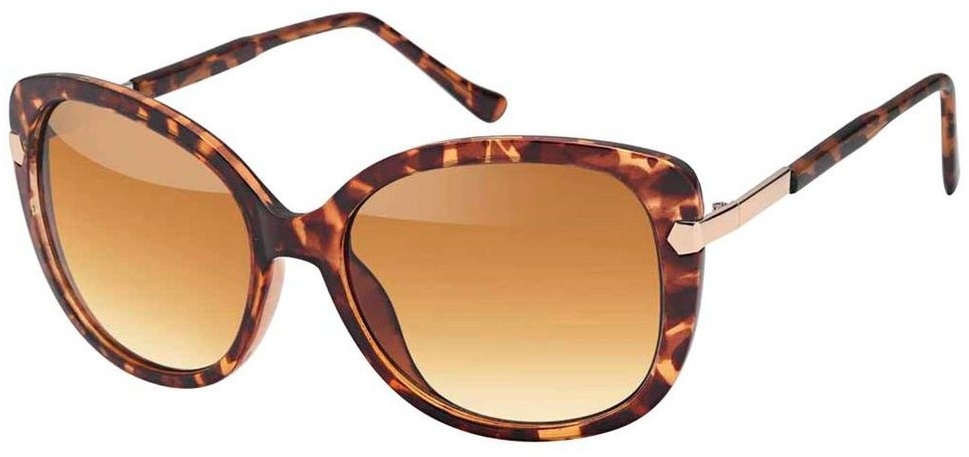 BEZLIT Eyewear Retrosonnenbrille Polarisierte Damen Schmetterlings Sonnen Brille (1-St) mit polarisierten Linsen braun