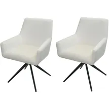 MCW Esszimmerstuhl MCW-L91 Stoff creme-beige 2er Set