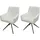 MCW Esszimmerstuhl MCW-L91 Stoff creme-beige 2er Set