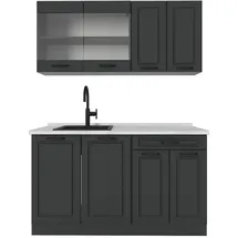 Vicco Küchenzeile R-Line 140 cm Anthrazit