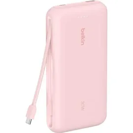 Belkin Powerbank 20.000mAh pink 30W integr.USB-C Kab. BPB024hqPK
