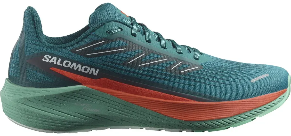 SALOMON AERO BLAZE 2 - Hr., deep lake/cherry tomato/electric green (10,5 UK)