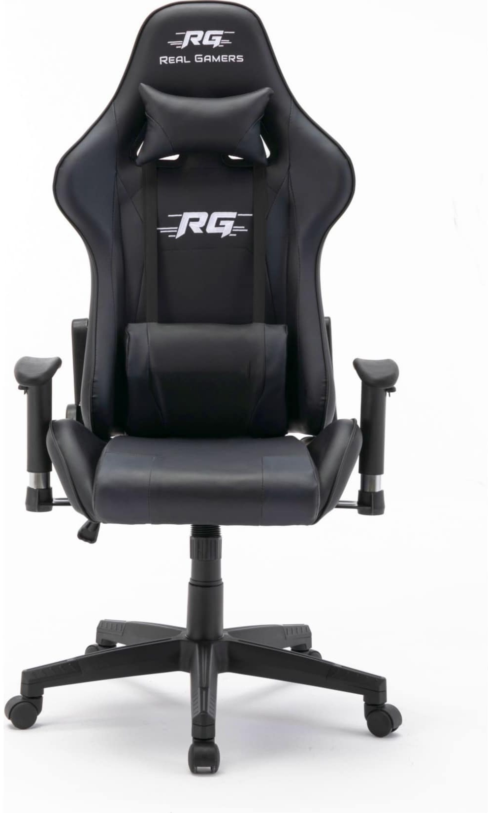 Gaming Computerstuhl Real Gamers Pro schwarz Bürostuhl Drehstuhl Gamer Sessel