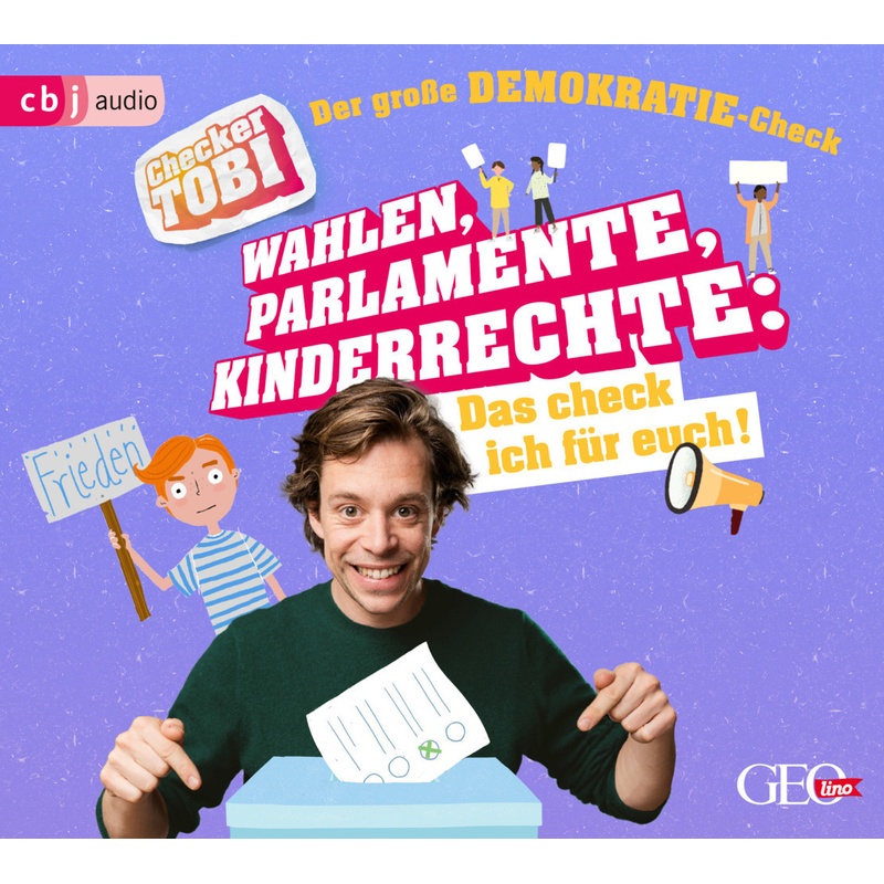 Checker Tobi - Der Große Demokratie-Check: Wahlen  Parlamente  Kinderrechte - Das Check Ich Für Euch! 1 Audio-Cd - Gregor Eisenbeiß (Hörbuch)