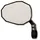 highsider smart Lenkerendenspiegel Straight Schwarz Kurz