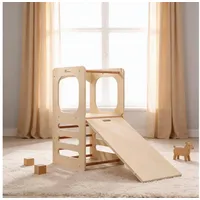 Home Deluxe Lernturm NILO 93 x 52 x 50 cm Buche braun