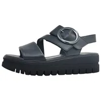 Gabor Plateau-Sandalette Damen Schwarz 36