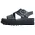 Gabor Plateau-Sandalette Damen Schwarz 36