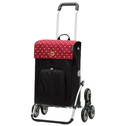 Andersen Einkaufstrolley Treppensteiger Royal Shopper, 45 l rot