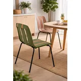 JVmoebel Designer Streifenstuhl Exklusive Sitzmöbel Robuste Kunststoffstühle